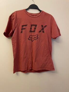 Fox Racing Logo Men’s Orange Tee Size M